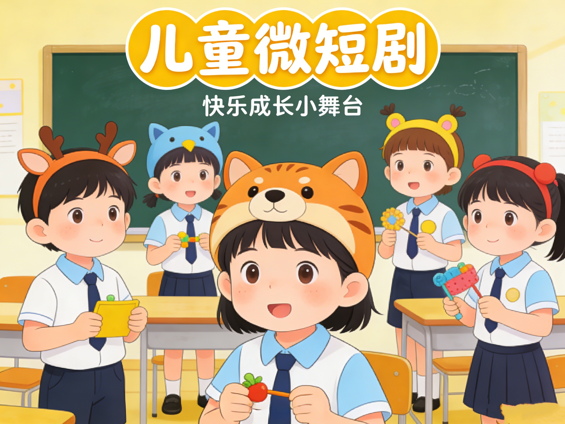 儿童类微短剧，别走偏