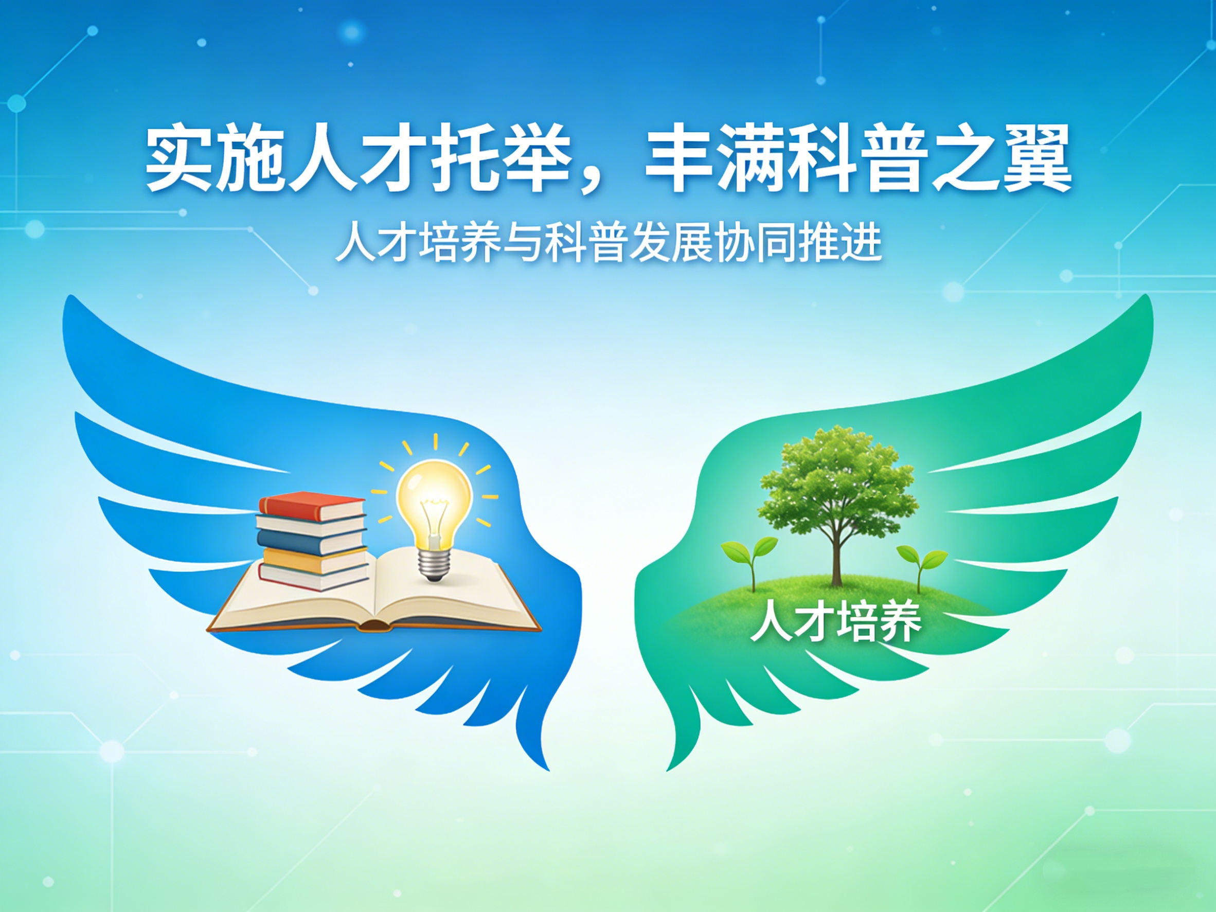 实施人才托举,丰满科普之翼